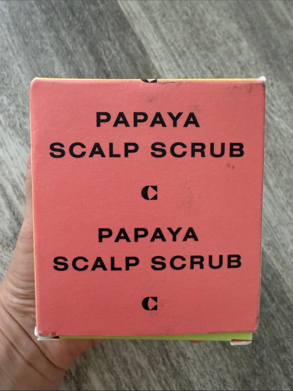 Ceremonia Papaya Scalp Scrub